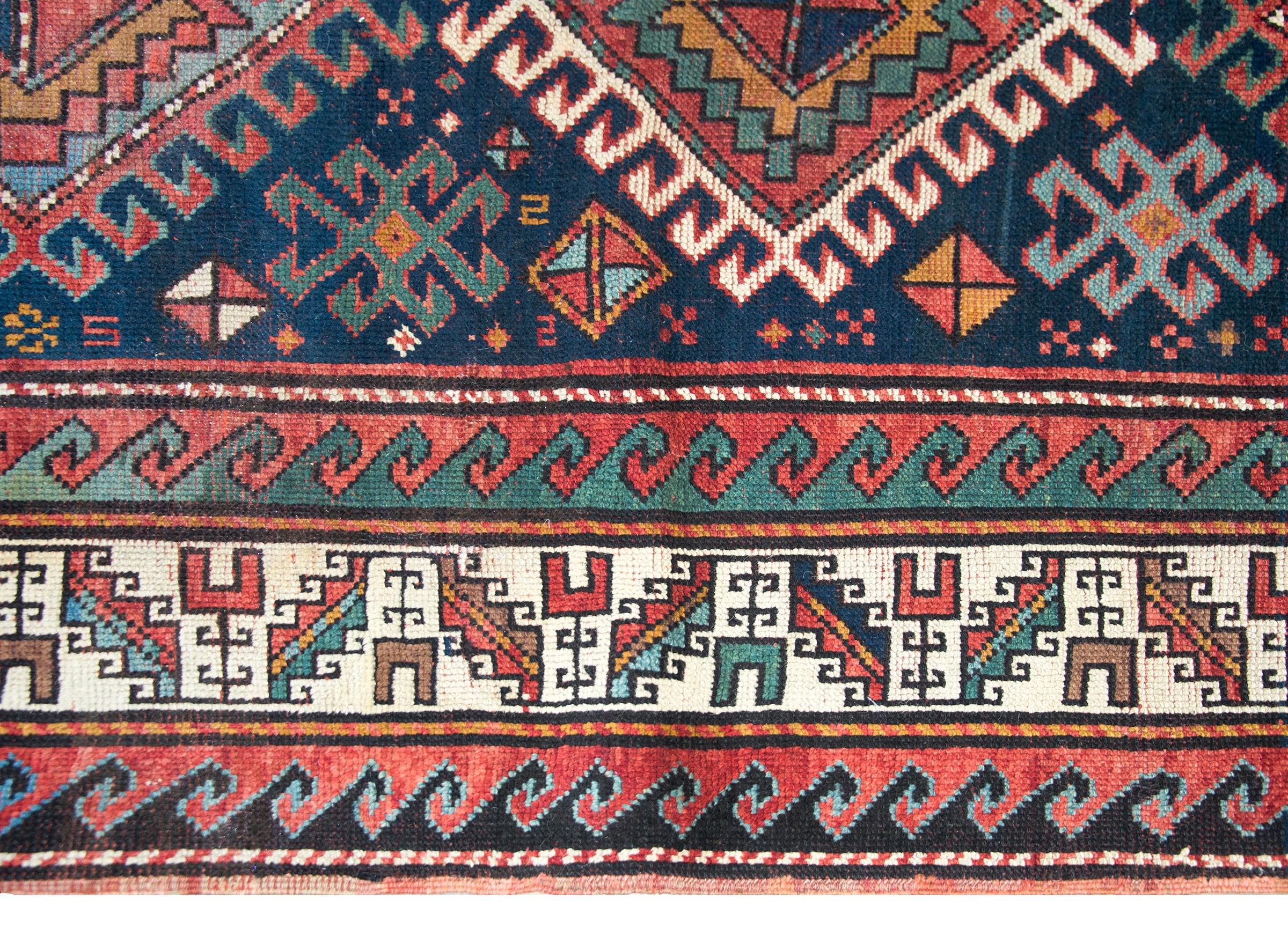 Azerbaijani Early 20th Century Persian Shirvan Rug For Sale