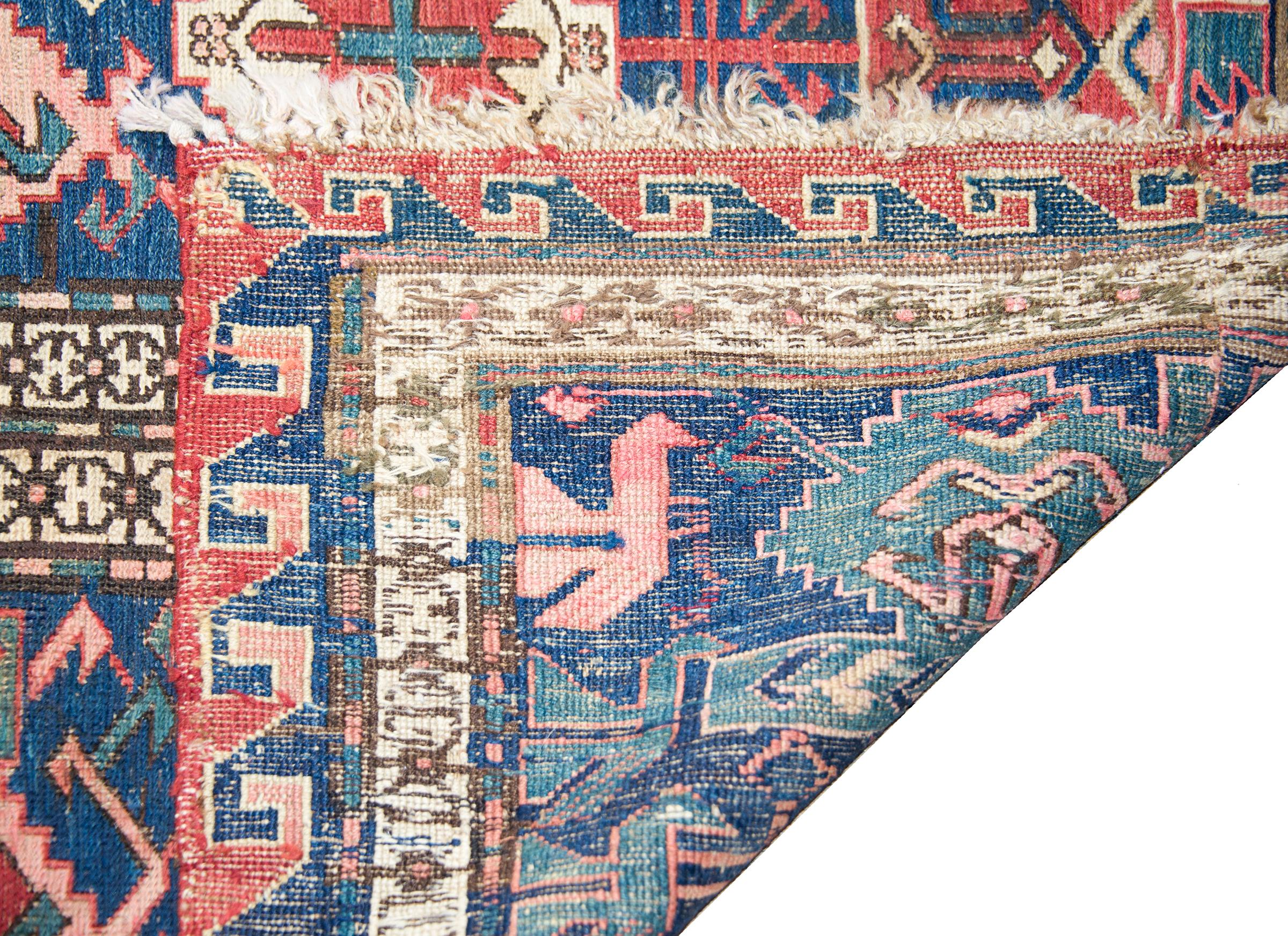 Early 20th Century Persian Soumak Runner For Sale 8