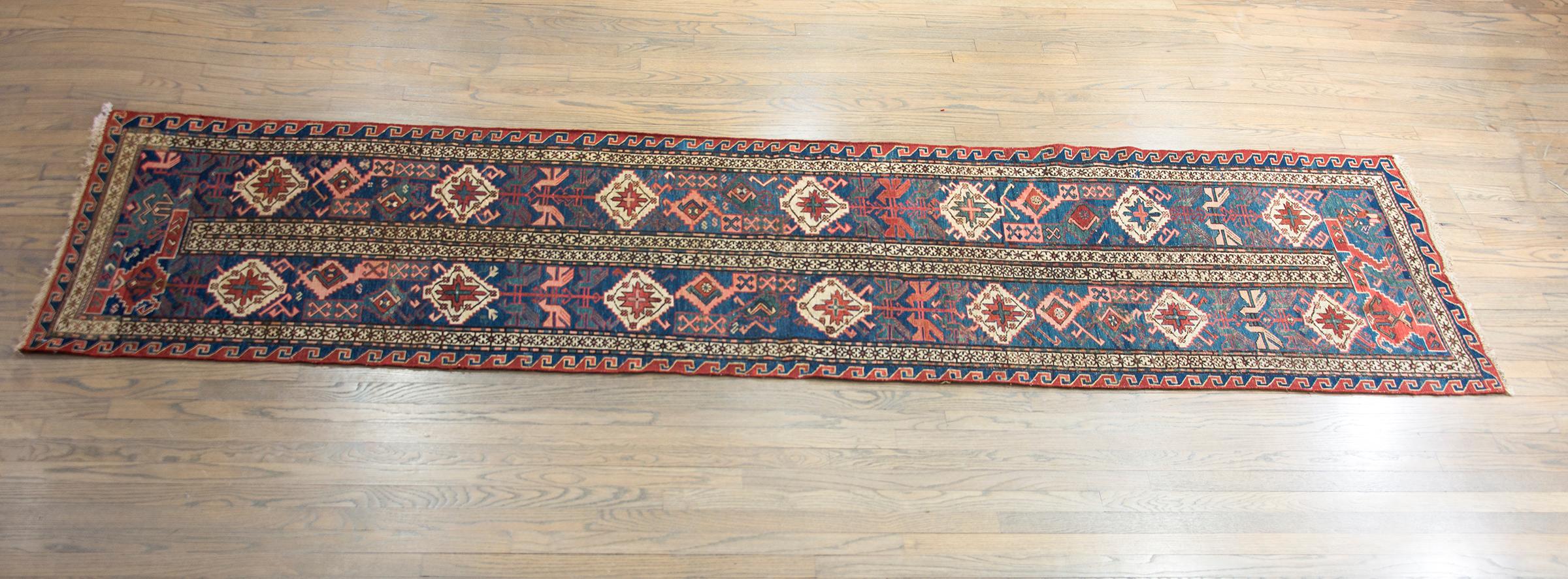 Early 20th Century Persian Soumak Runner For Sale 9