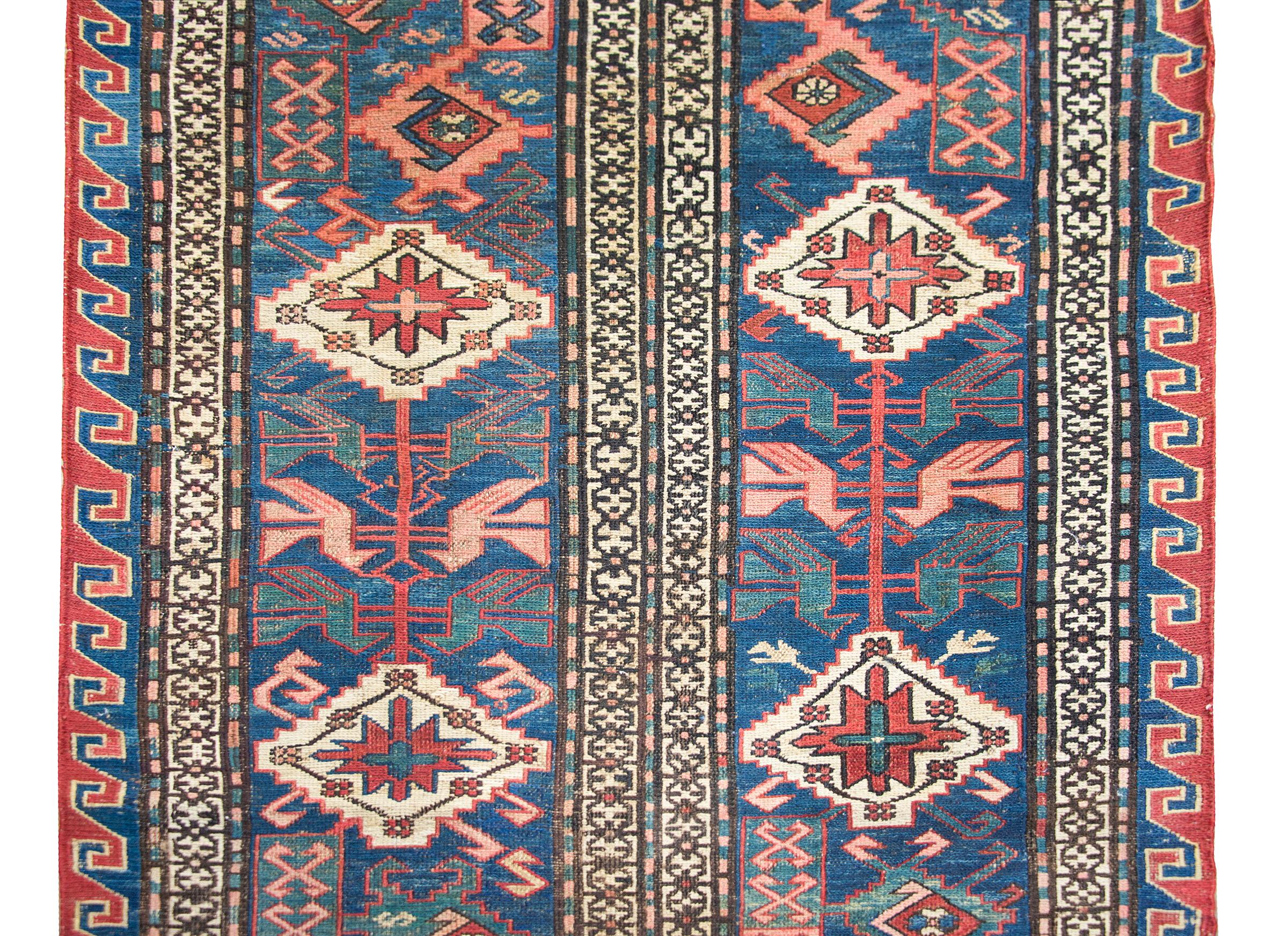 Early 20th Century Persian Soumak Runner For Sale 2