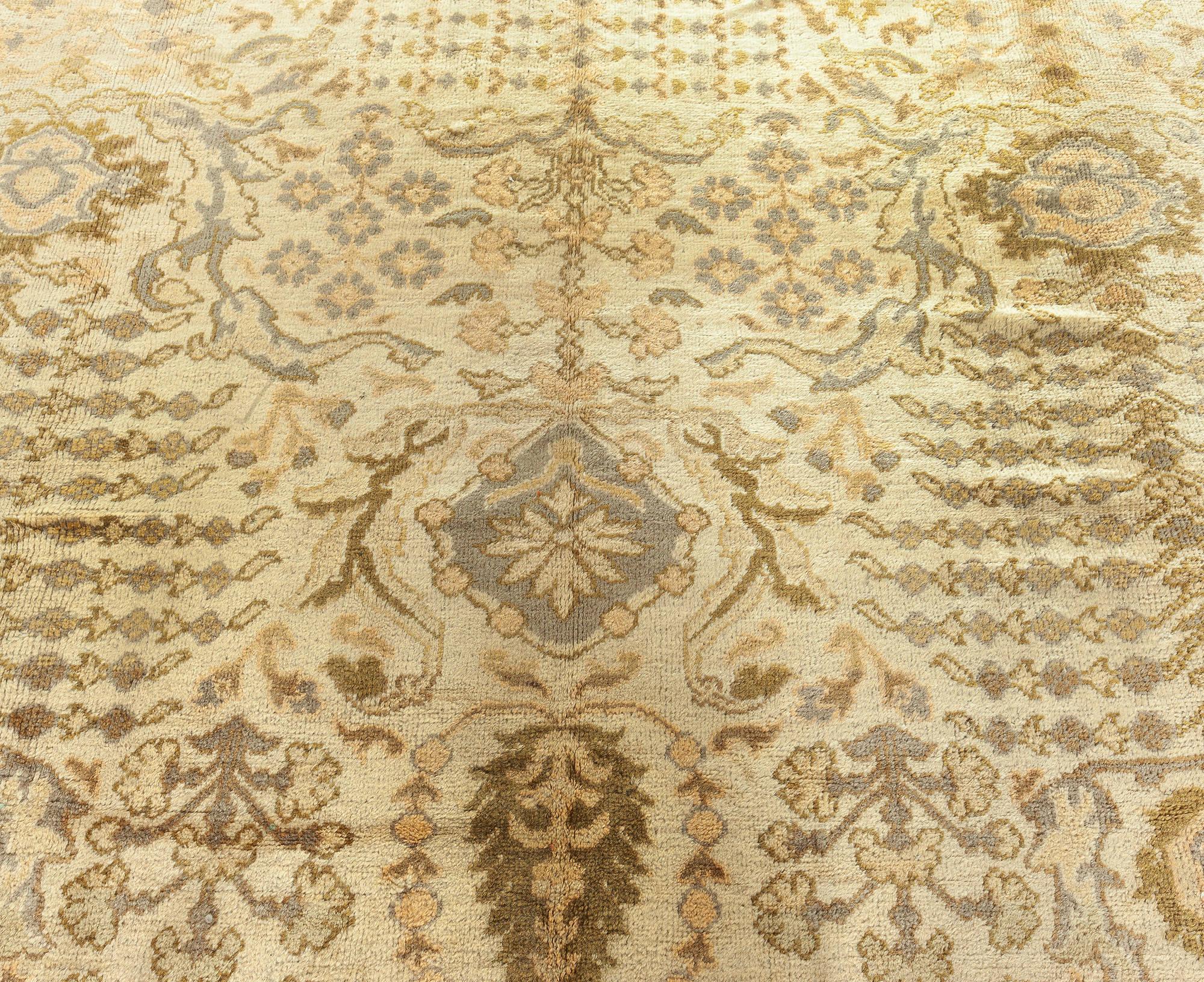 Tissé à la main Tapis persan Sultanabad Doris Leslie Blau début du 20e siècle en vente