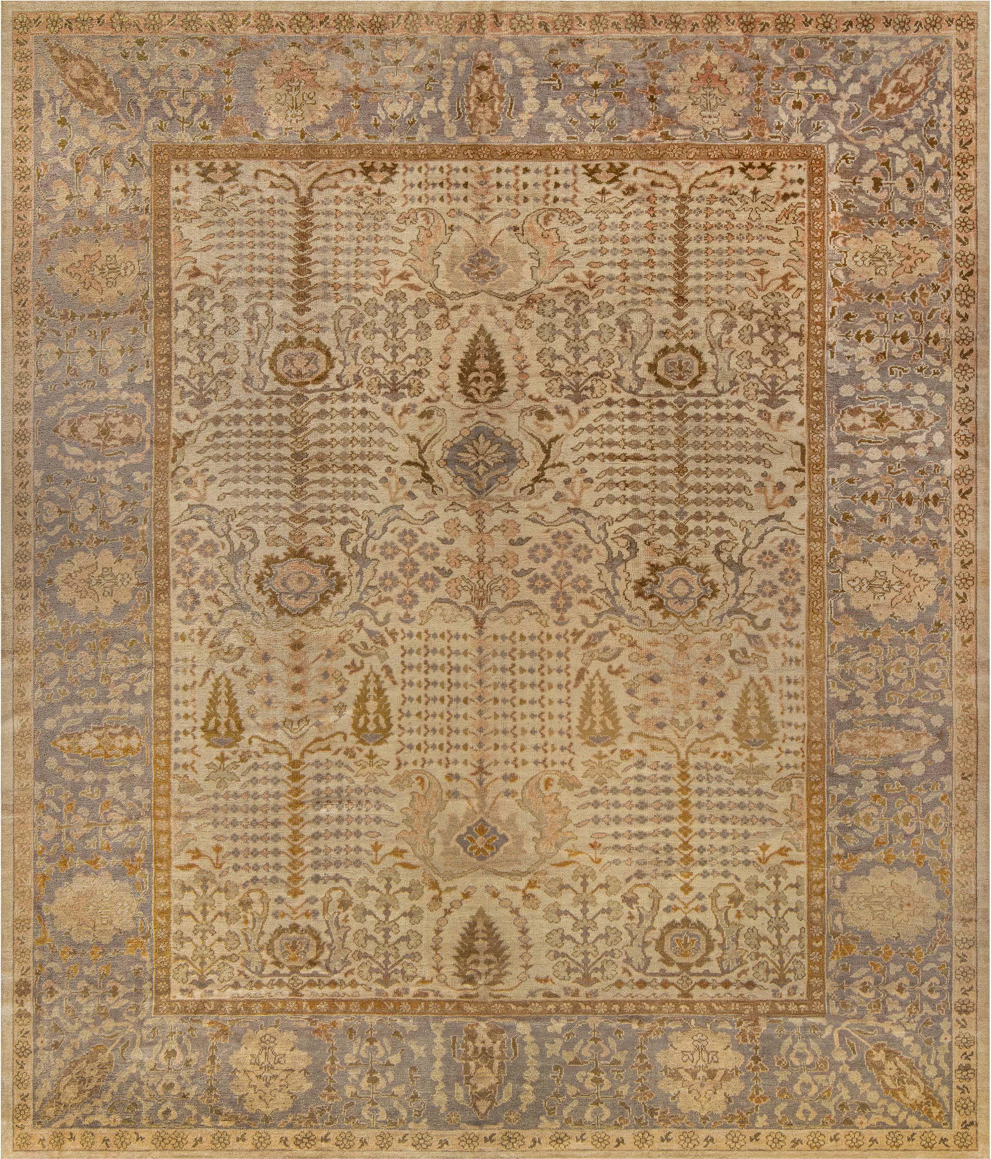 Early 20th Century Persian Sultanabad Wool Rug