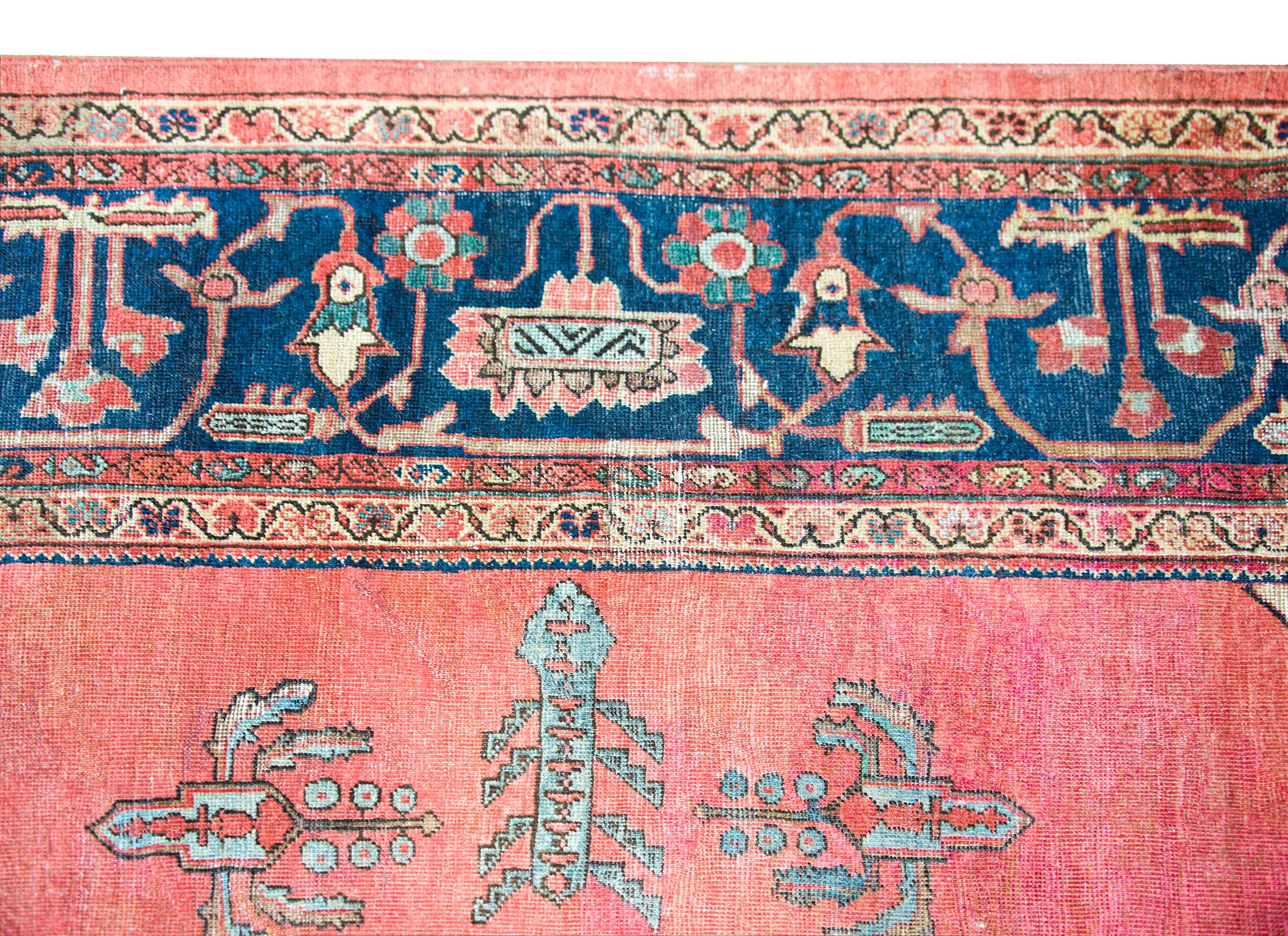 Tappeto persiano Sultanabad Rugs dei primi del Novecento in vendita 5
