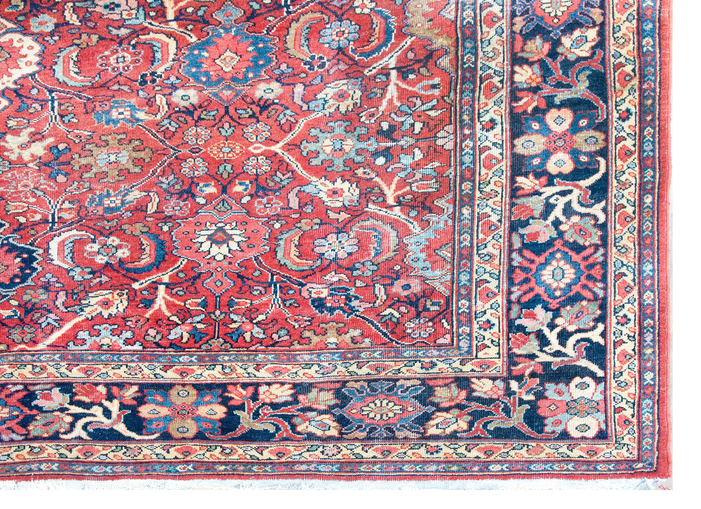 Tappeto persiano Sultanabad Rugs dei primi del Novecento in vendita 5