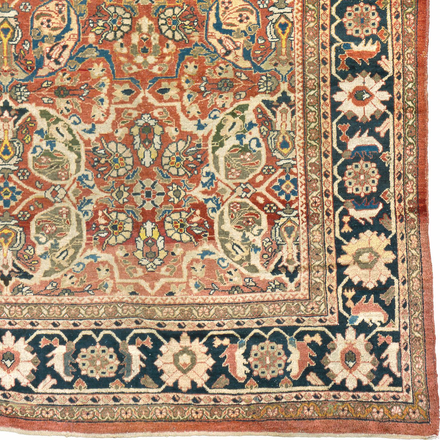 Early 20th century Persian Sultanabad rug
North-West Persia, circa 1900
Handwoven.