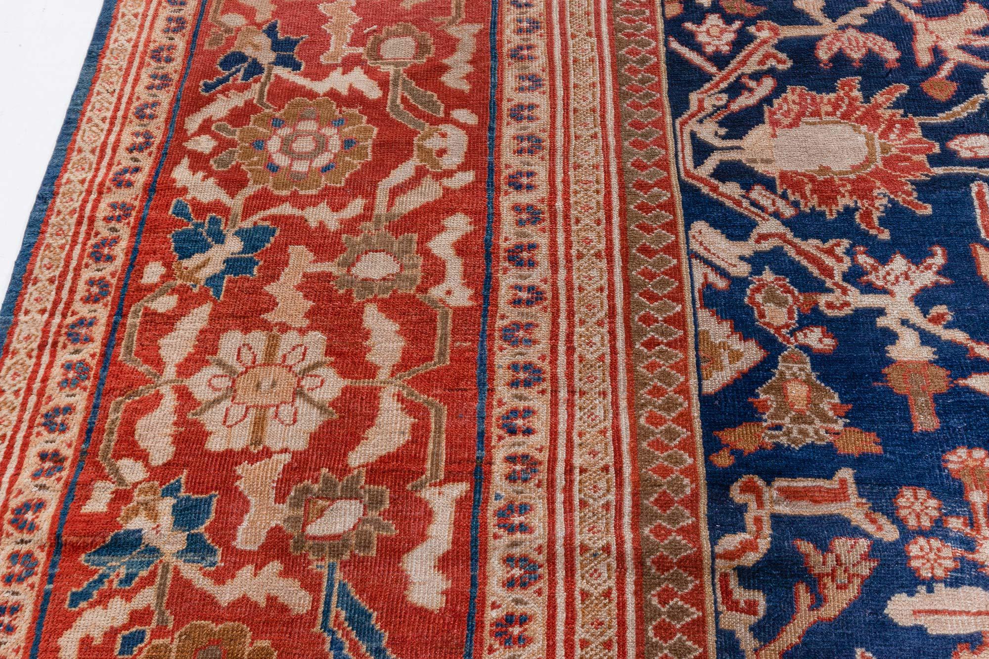 Early 20th Century Persian Sultanabad Rug For Sale 2