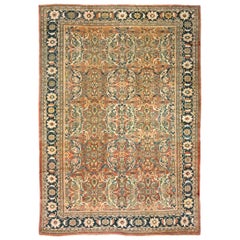 Antique Early 20th Century Persian Sultanabad Rug