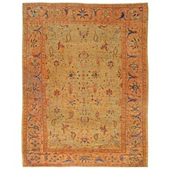 Authentique tapis persan Sultanabad du début du 20e siècle