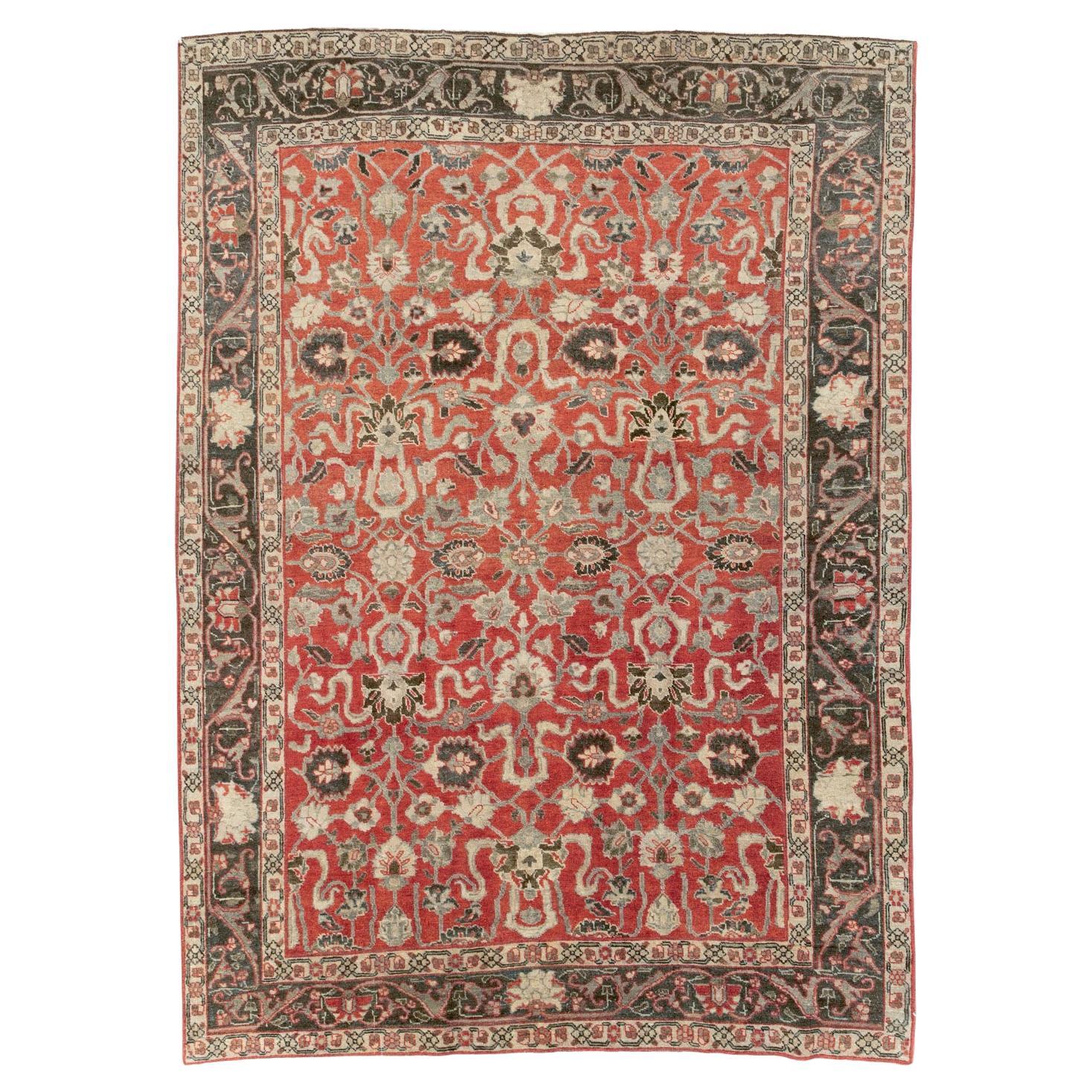 Early 20th Century Persian Tabriz Accent Carpet