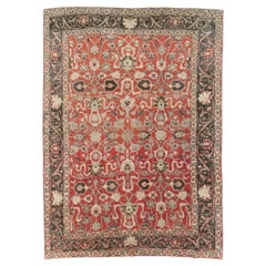 Early 20th Century Persian Tabriz Accent Carpet