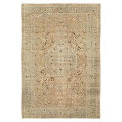 Early 20th Century Persian Tabriz Accent Carpet