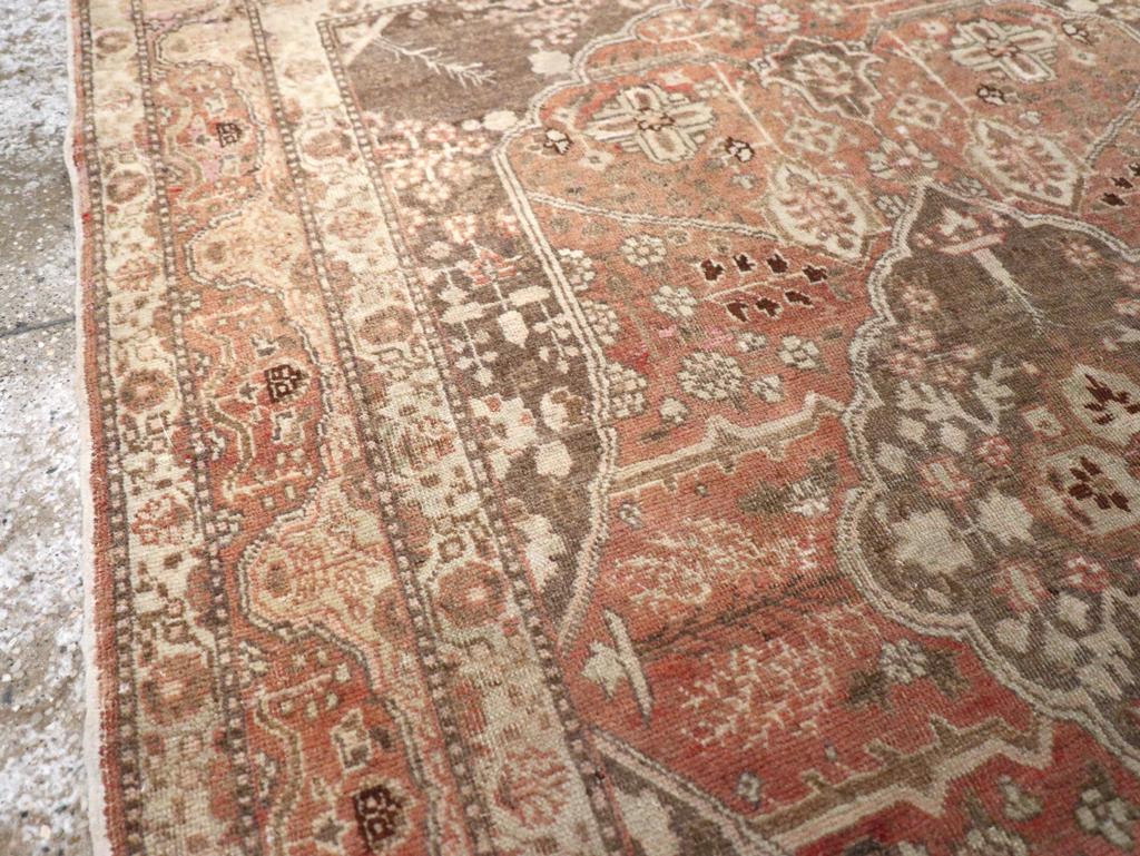 Persiano Tappeto da salotto persiano Tabriz dei primi del Novecento in vendita