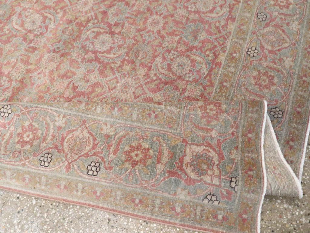 XX secolo Tappeto da salotto persiano Tabriz dei primi del Novecento in vendita