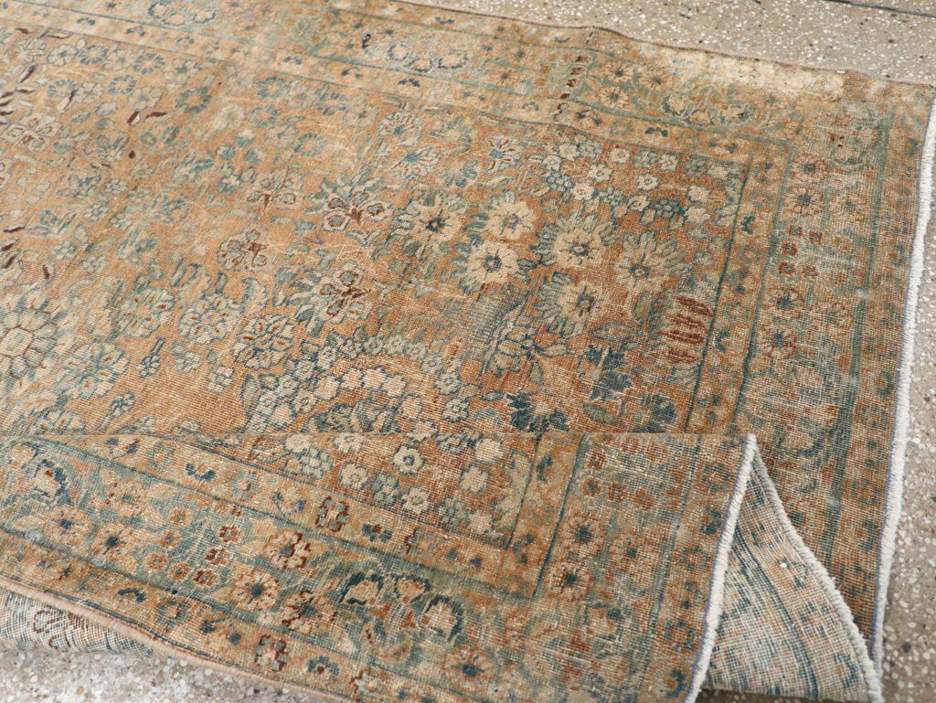 Alfombra de acento persa Tabriz de principios del siglo XX en venta 1