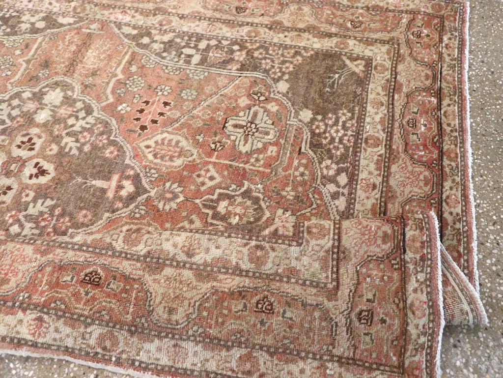 Lana Tappeto da salotto persiano Tabriz dei primi del Novecento in vendita