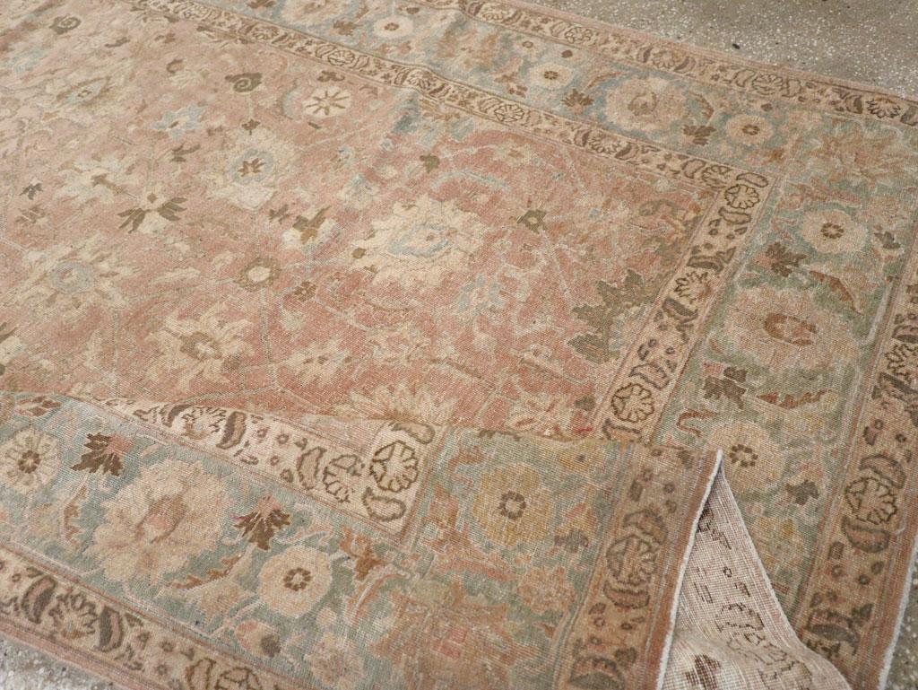 Lana Tappeto da salotto persiano Tabriz dei primi del Novecento in vendita