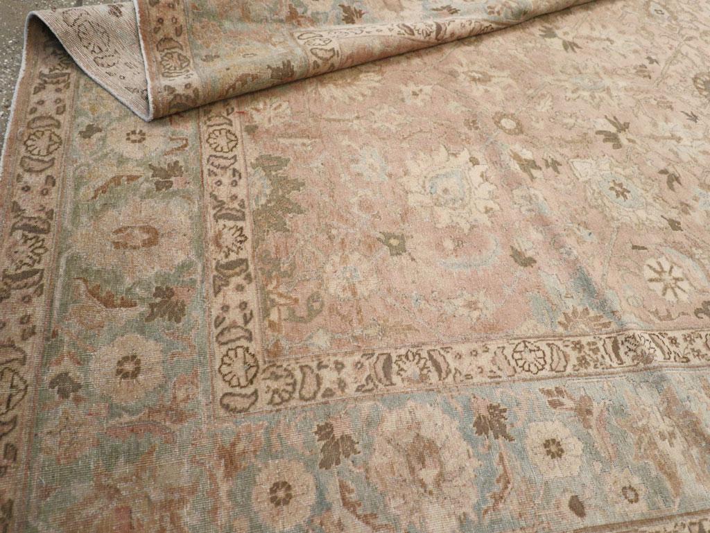 Tappeto da salotto persiano Tabriz dei primi del Novecento in vendita 1