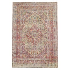 Early 20th Century Persian Tabriz Accent Rug