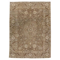 Early 20th Century Persian Tabriz Accent Rug