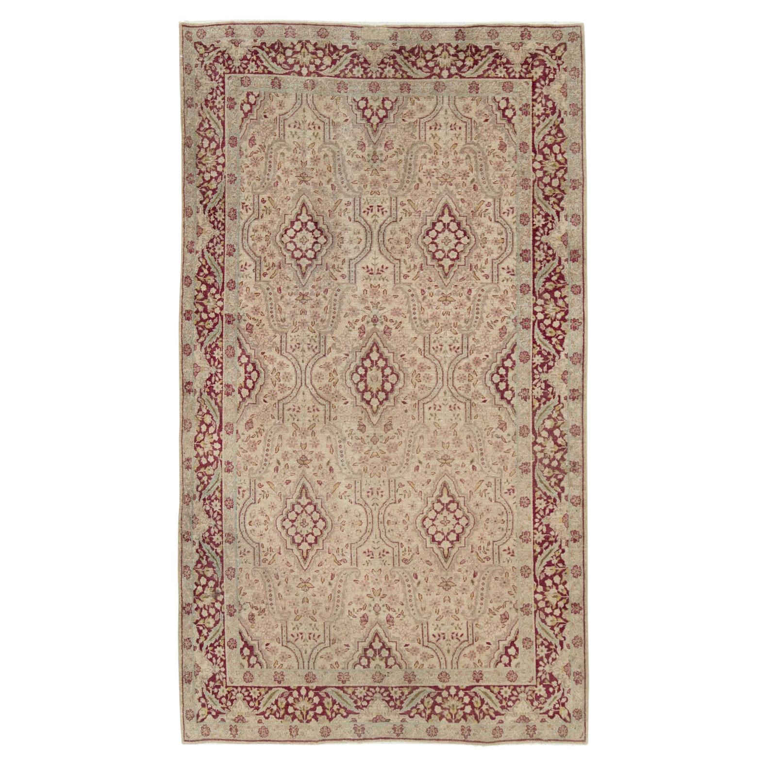 Early 20th Century Persian Tabriz Accent Rug