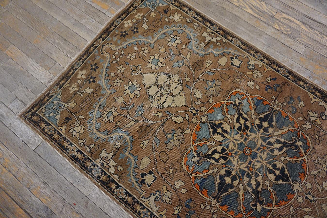 Tappeto persiano Tabriz dei primi del Novecento In condizioni buone in vendita a New York, NY