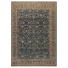 Early 20th Century Persian Tabriz Handmade Wool Rug