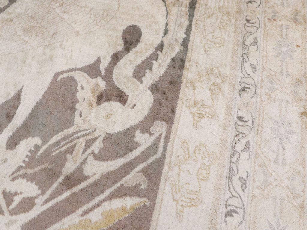 Perse Tapis pictural persan Tabriz du début du 20e siècle en vente