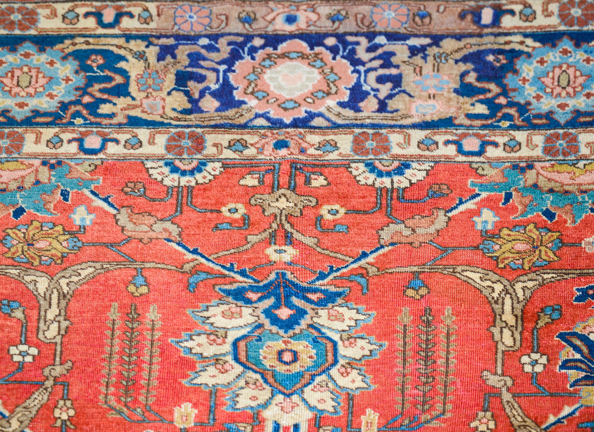 Persischer Täbriz-Teppich aus dem frühen 20. Jahrhundert im Angebot 3