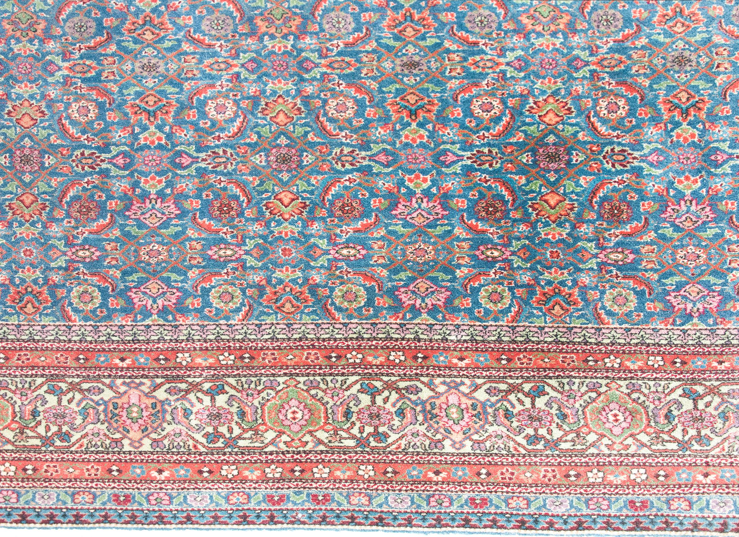 Tappeto persiano Tabriz dei primi del Novecento in vendita 3