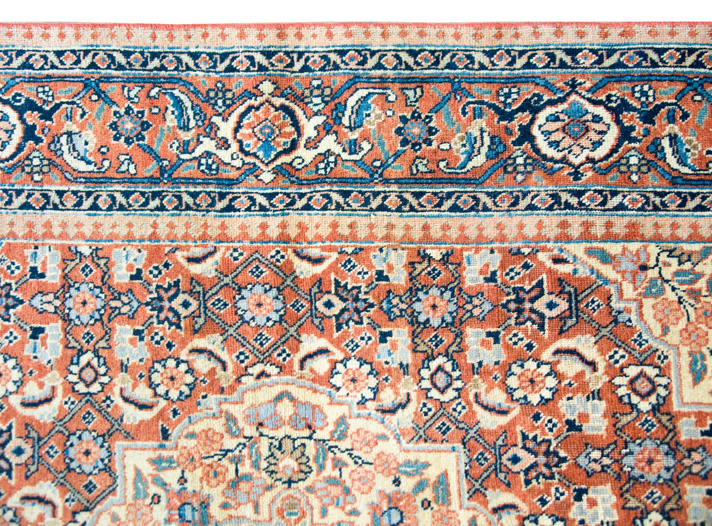 Tappeto persiano Tabriz dei primi del Novecento in vendita 5