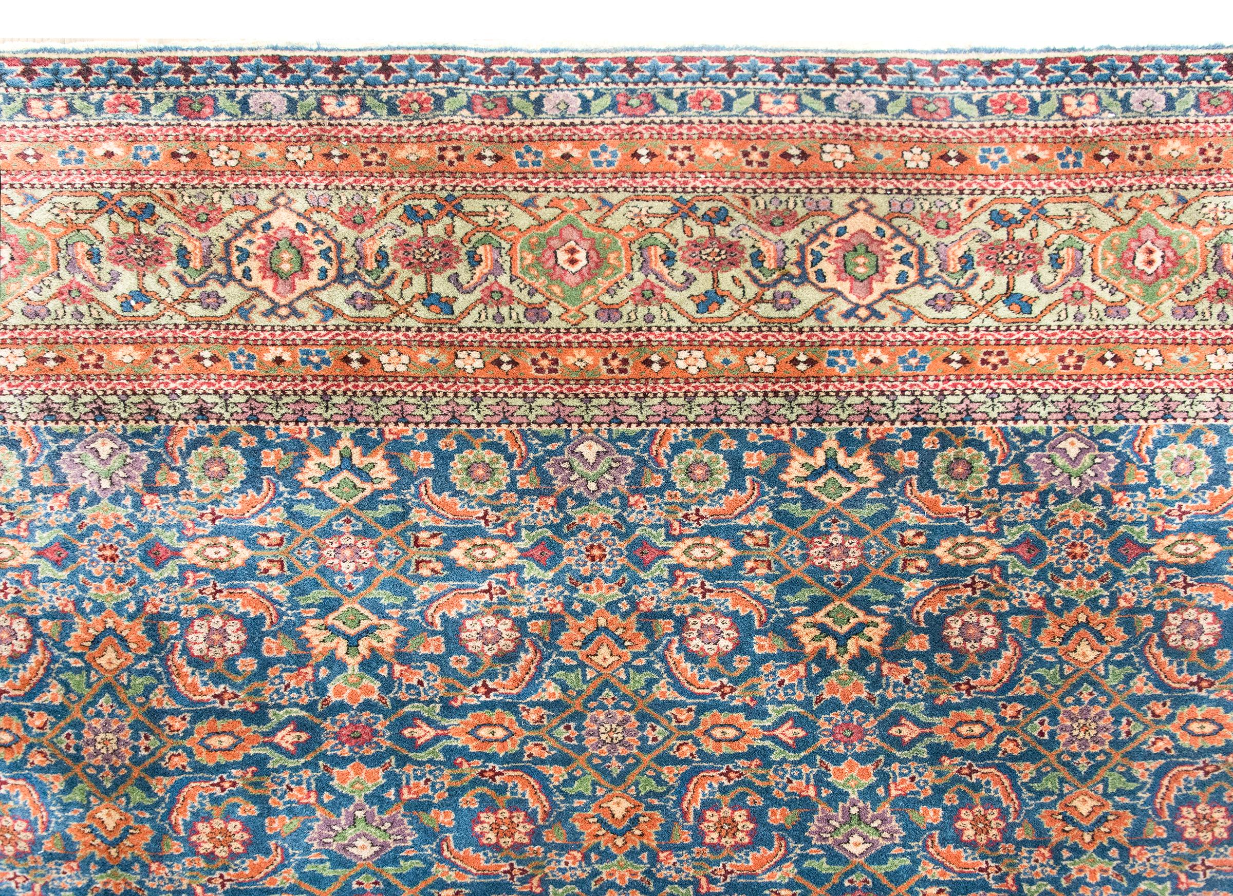 Tappeto persiano Tabriz dei primi del Novecento in vendita 5