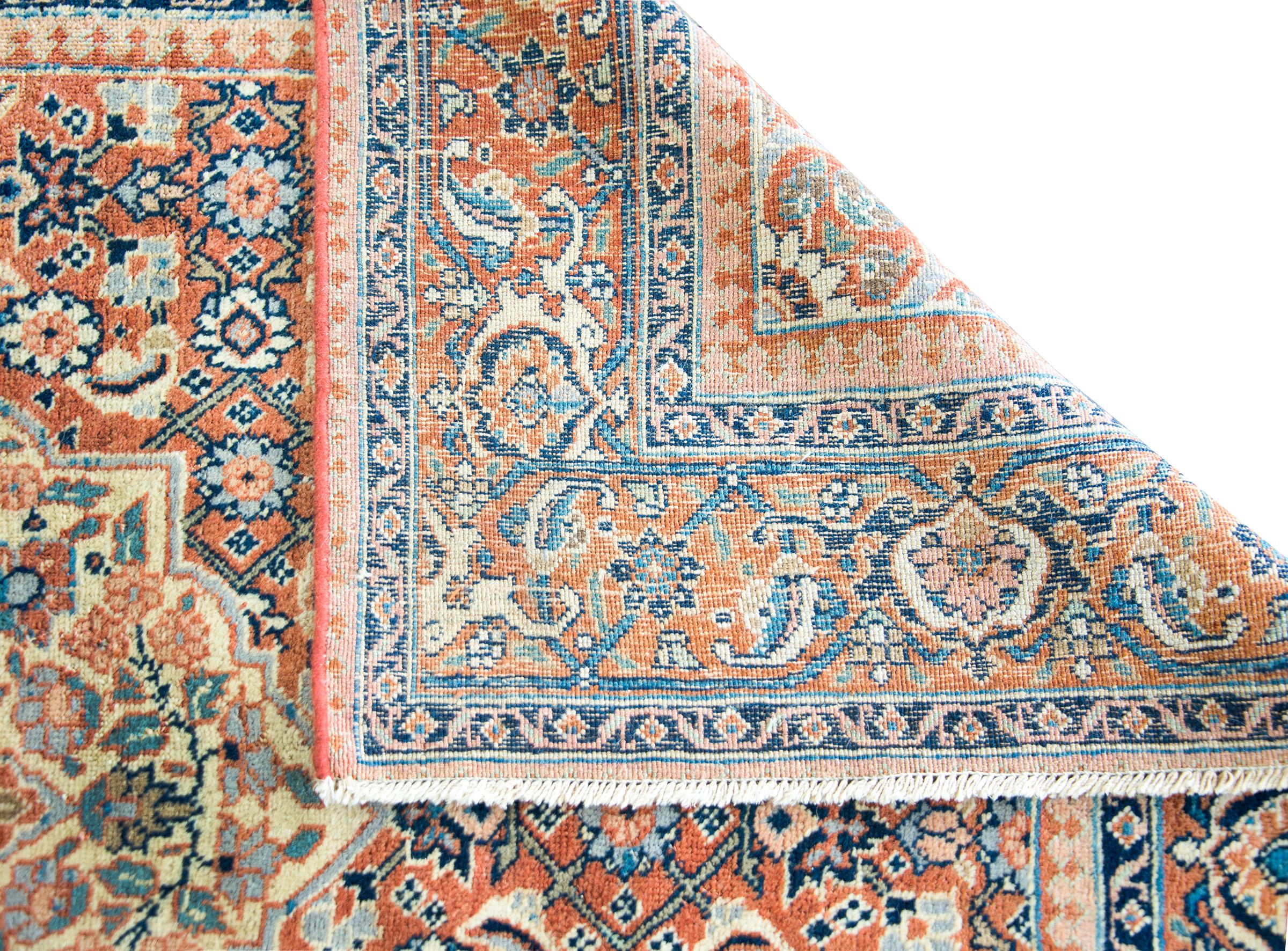 Tappeto persiano Tabriz dei primi del Novecento in vendita 7