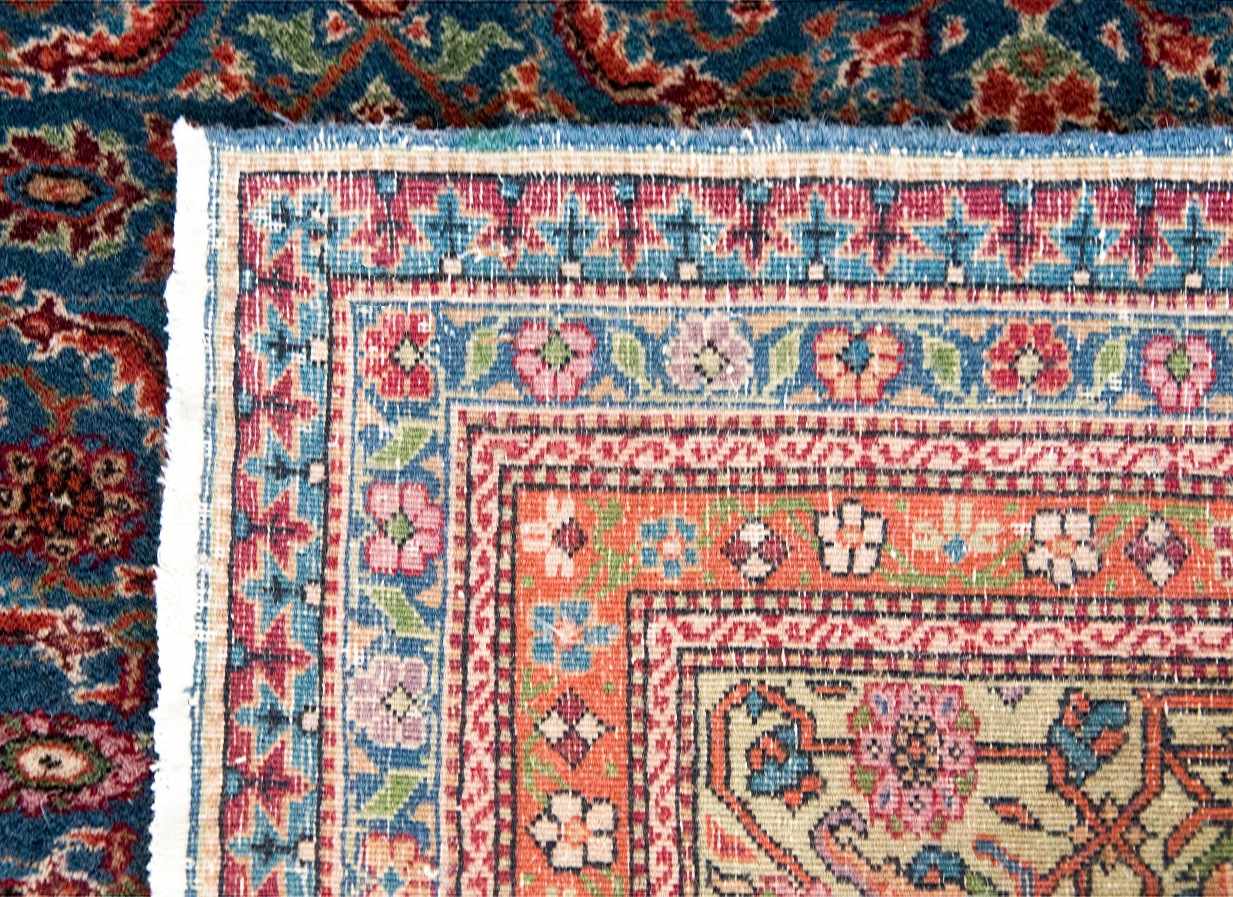 Tappeto persiano Tabriz dei primi del Novecento in vendita 8