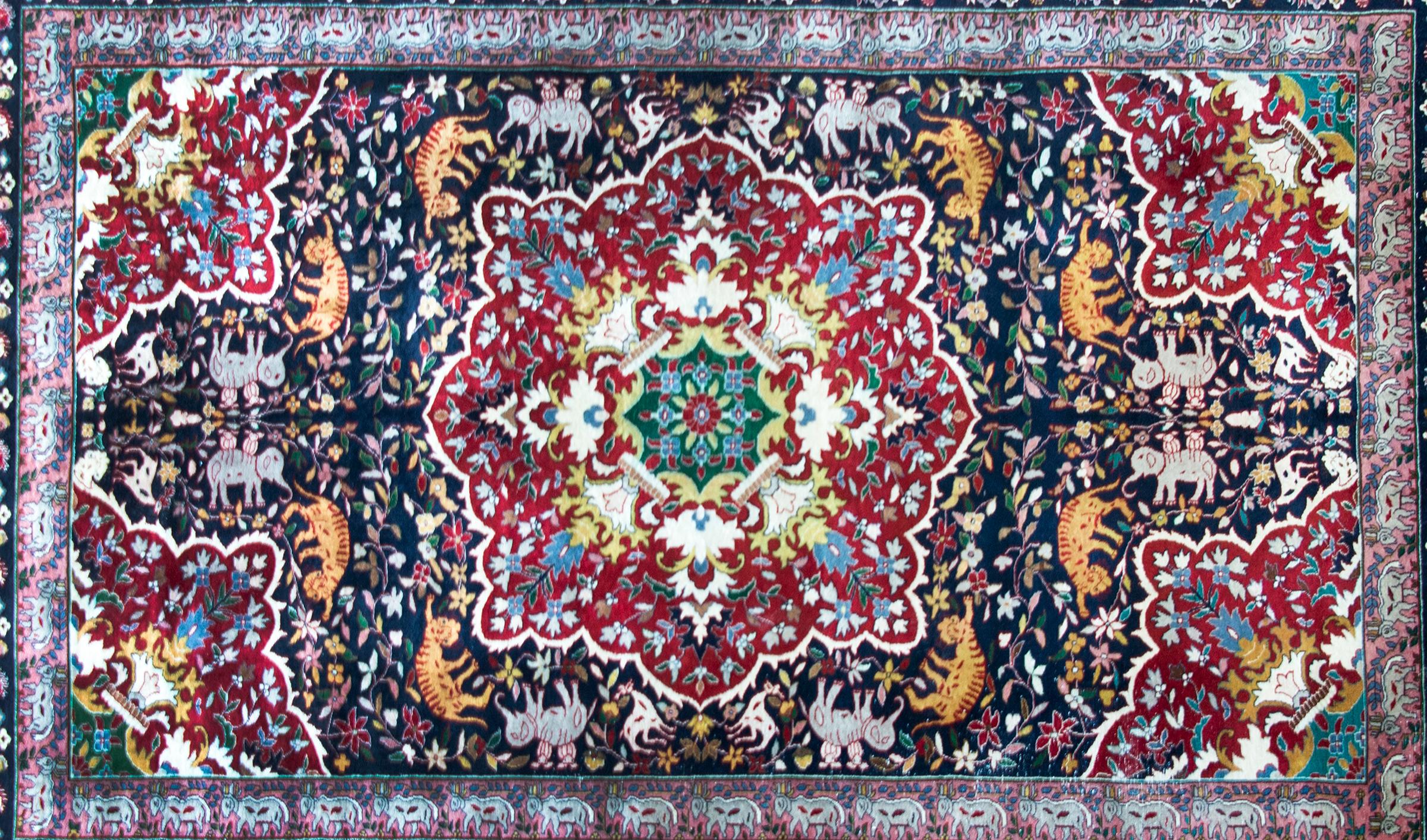 Persiano Tappeto persiano Tabriz dei primi del Novecento in vendita
