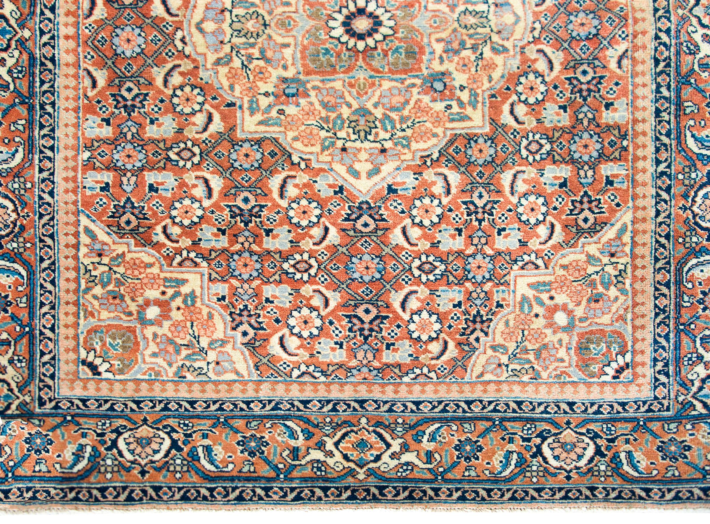 Early 20th Century Persian Tabriz Rug For Sale 2