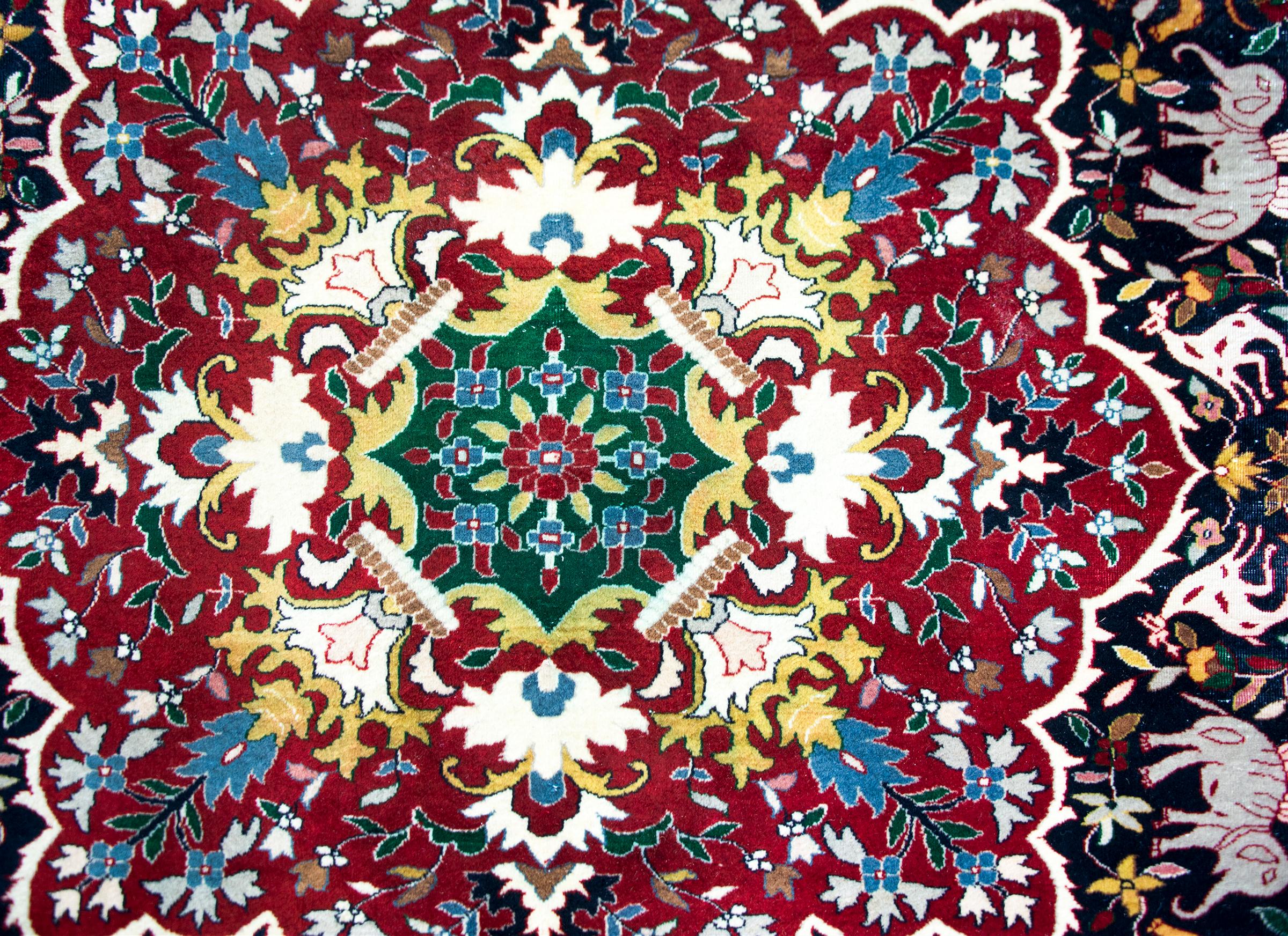 Tappeto persiano Tabriz dei primi del Novecento in vendita 2