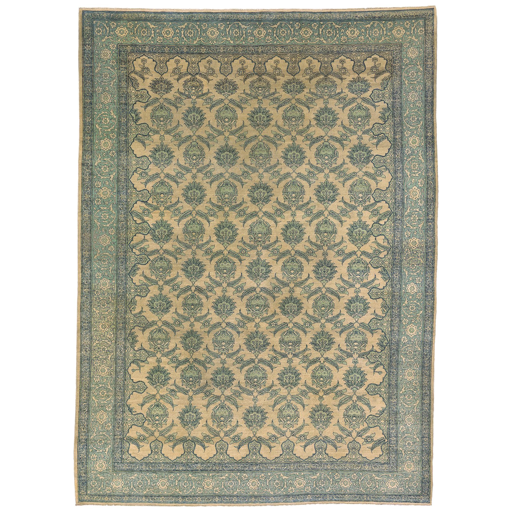 Tappeto persiano Tabriz dei primi del Novecento