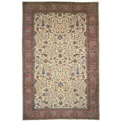 Early 20th Century Persian Tabriz Rug