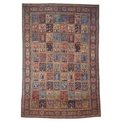 Antique Early 20th Century Persian Tabriz Rug