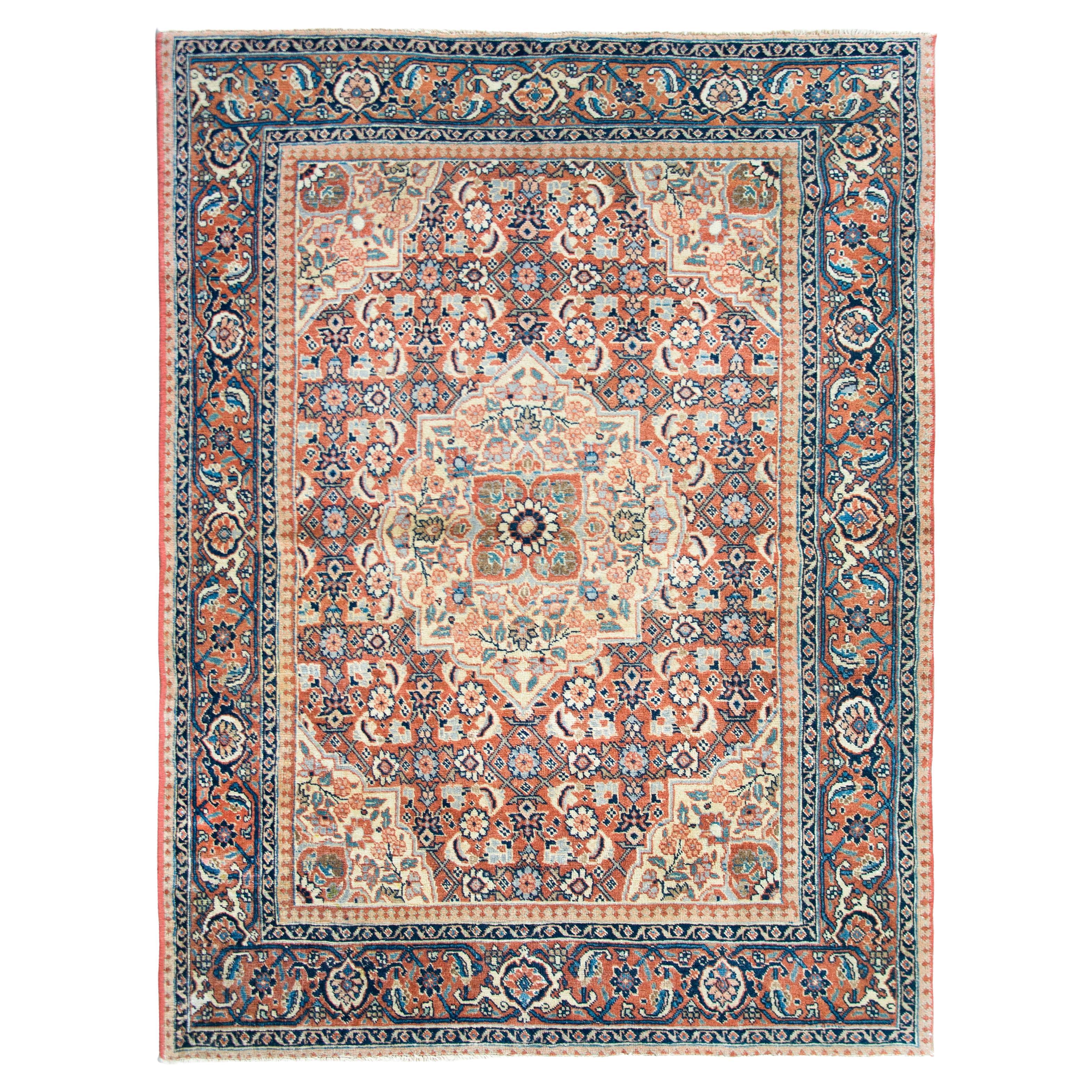 Persischer Täbris-Teppich, frühes 20. Jahrhundert im Angebot