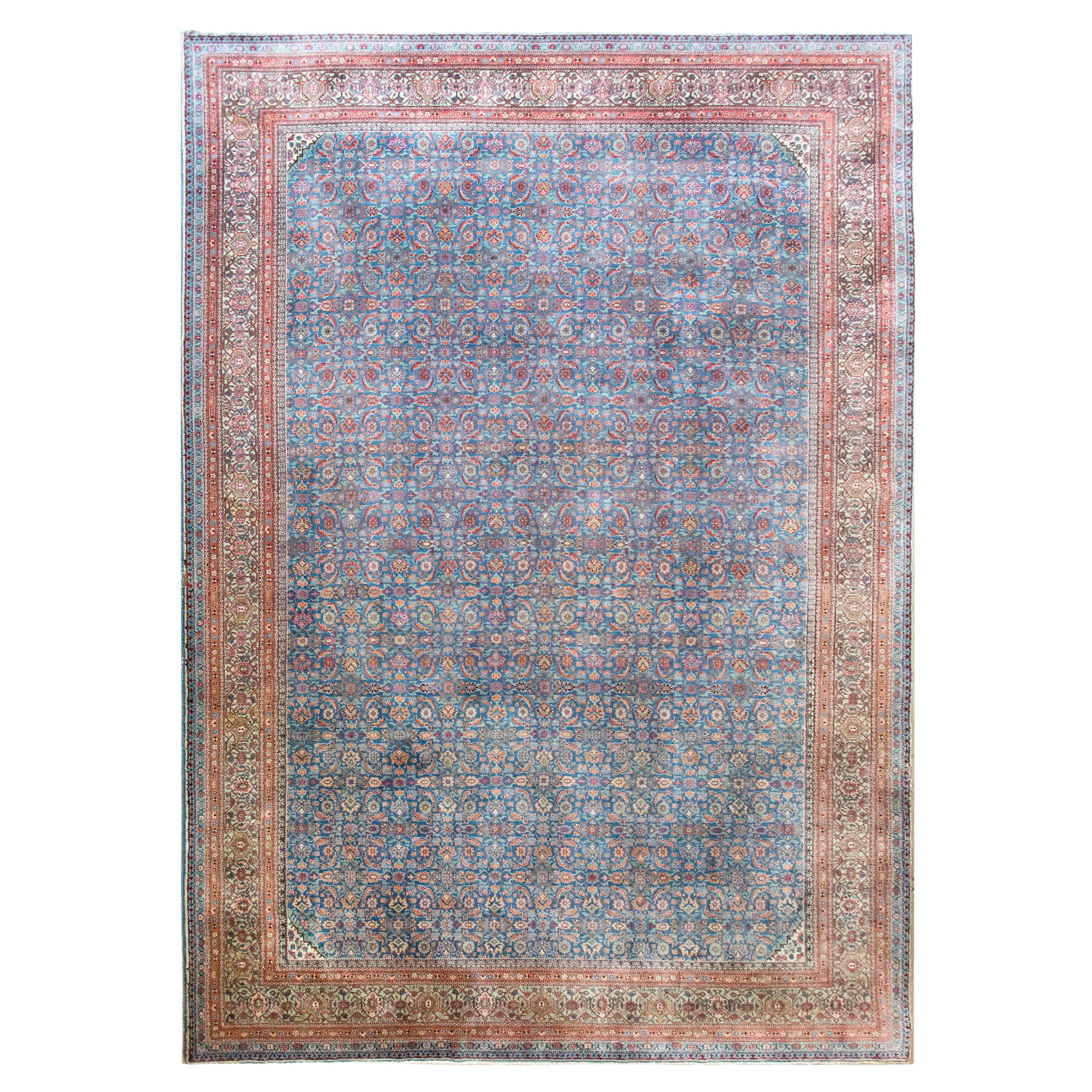 Tappeto persiano Tabriz dei primi del Novecento