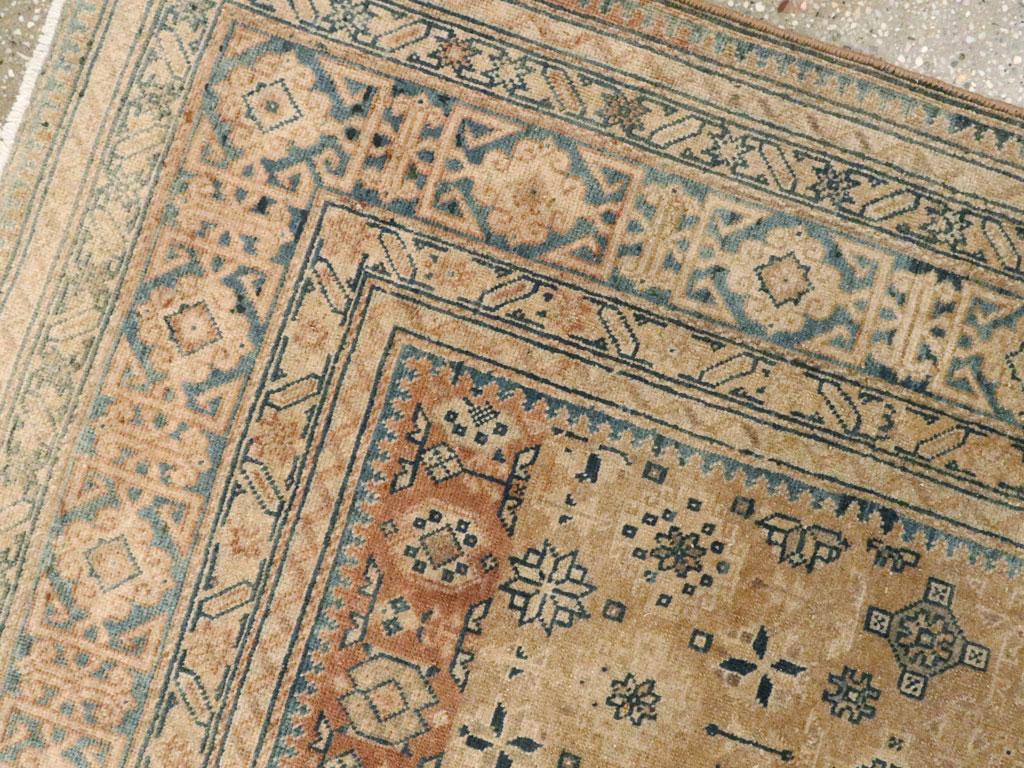 Noué à la main Tapis persan Tabriz du début du 20e siècle en vente