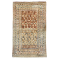 Early 20th Century Persian Tabriz Throw Rug