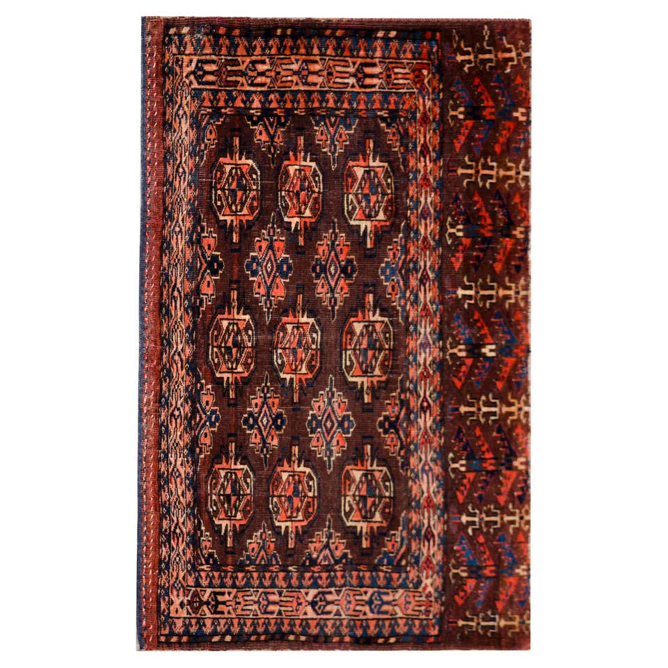 Wonderful Early 20th Century Teke Rug For Sale at 1stDibs