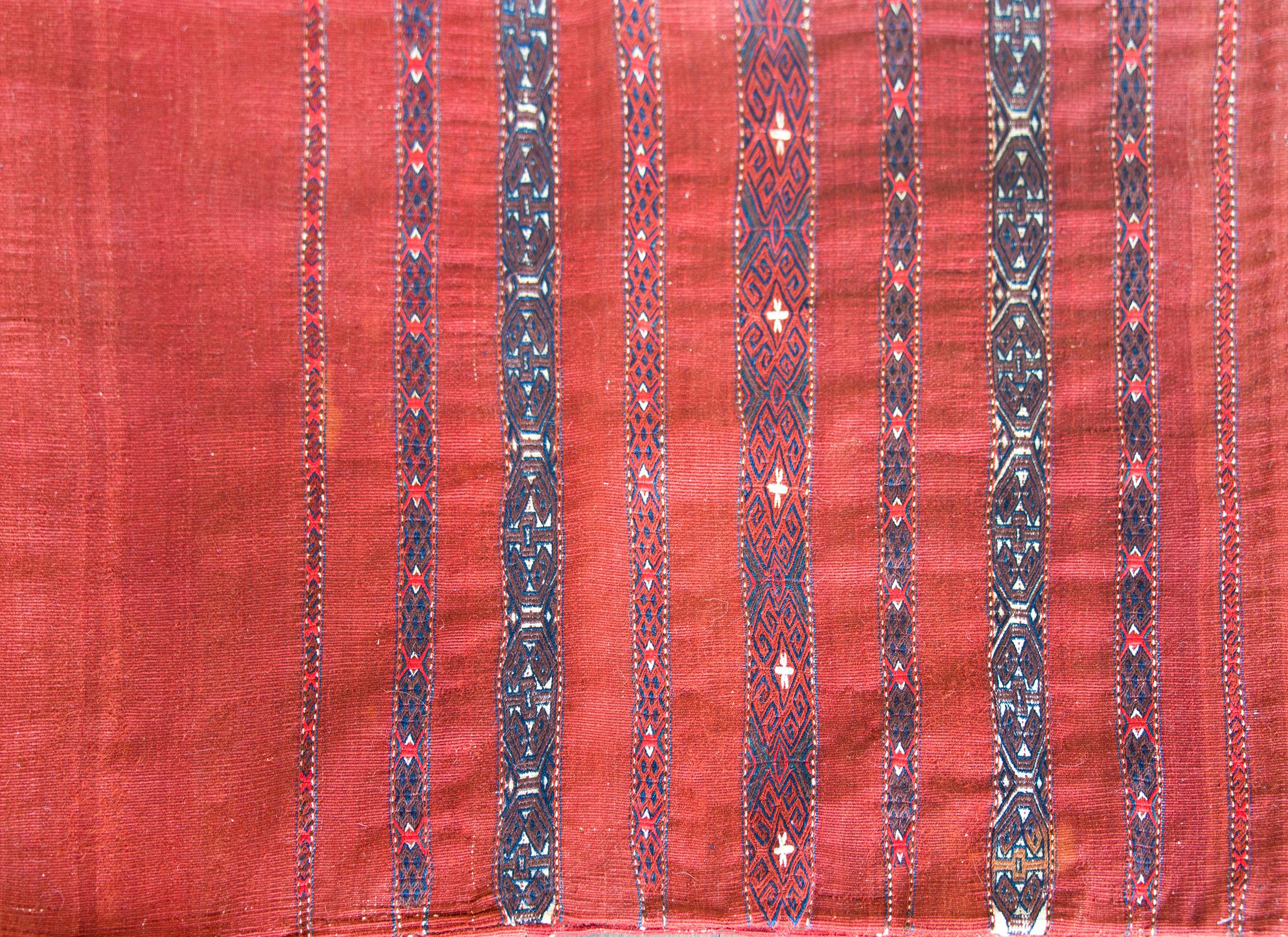 Persischer Turkman-Teppich aus dem frühen 20. (Handgeknüpft) im Angebot