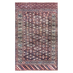 Early 20th Century Persian Turkmen Rug
