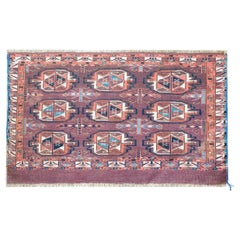 Tapis persan Yamout du début du 20e siècle