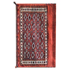 Early 20th Century Persian Yamut Bag Face Rug