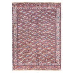 Early 20th Century Persian Yamut Rug