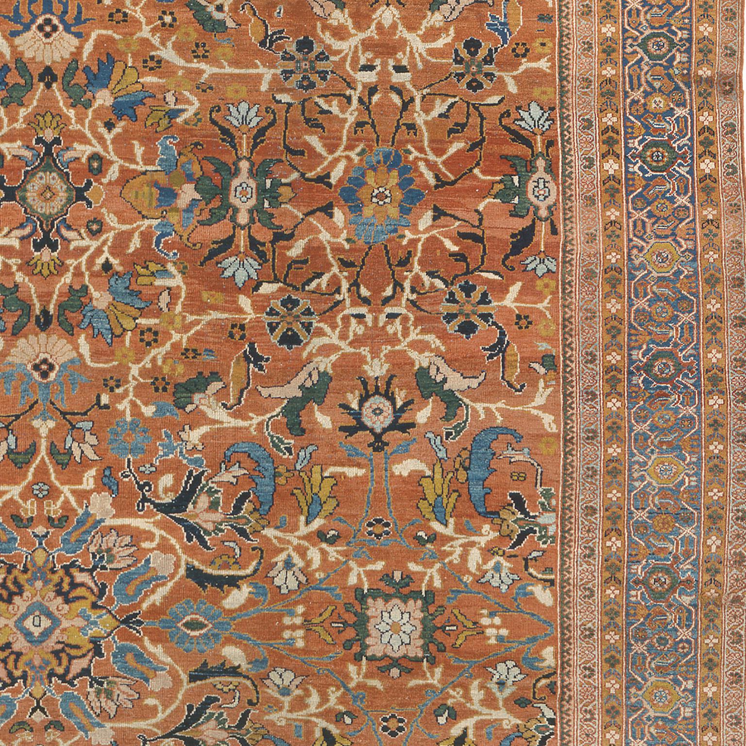 Tappeto persiano Ziegler Sultanabad Rugs dei primi del Novecento In condizioni buone in vendita a New York, NY